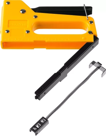 Степлер &quot;A 53&quot;, пластиковый корпус, для тонкой скобы тип 53 (4-8 мм), STAYER Master 3140_z01 купить в Челябинске