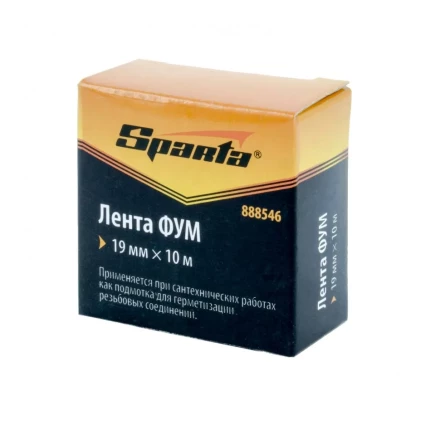 Фумлента 19 мм х 10 м Sparta 888546 купить в Челябинске