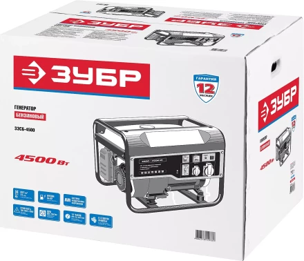 Генератор бензиновый ЗЭСБ-4500 серия МАСТЕР купить в Челябинске