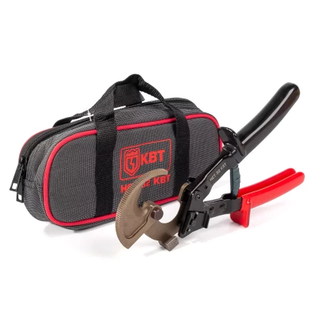 Секторные ножницы КВТ НСТ-32 для резки кабелей до 32 мм, проводов АС со стальным сердечником и прутков из низкоуглеродистой стали (84393) купить в Челябинске