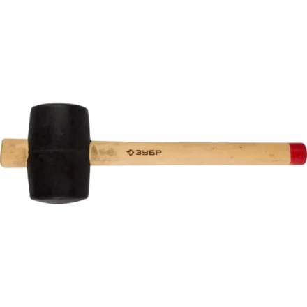 Киянка ЗУБР &quot;МАСТЕР&quot; резиновая с деревянной ручкой, 0,68кг 2050-75_z01 купить в Челябинске