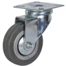 Аппаратное поворотное колесо HITCH 75*20 резина серая SCg93 (SZ084833) купить в Челябинске