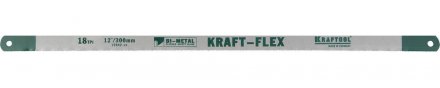 Полотно KRAFTOOL &quot;KRAFT-FLEX&quot; по металлу, Bi-Metal, 18TPI, 300 мм, 10 шт 15942-18-S10 купить в Челябинске