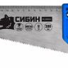 Ножовка по дереву компактная (пила) ТУЛБОКС 300 мм, шаг 9 TPI (3 мм), СИБИН 15056-30 купить в Челябинске