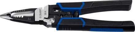 ЗУБР ЭК-6, 6в1, 210мм, электромонтажные клещи, Профессионал (23348) купить в Челябинске