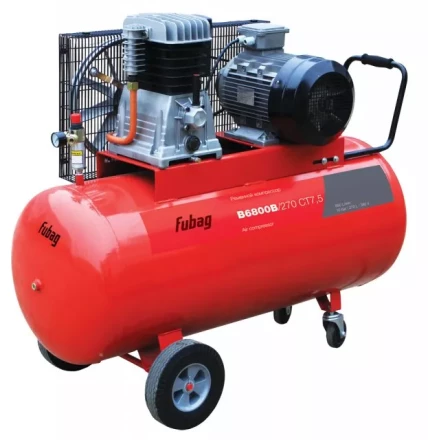 Компрессор масляный поршневой ременной FUBAG B6800В/270 СТ-7.5 купить в Челябинске