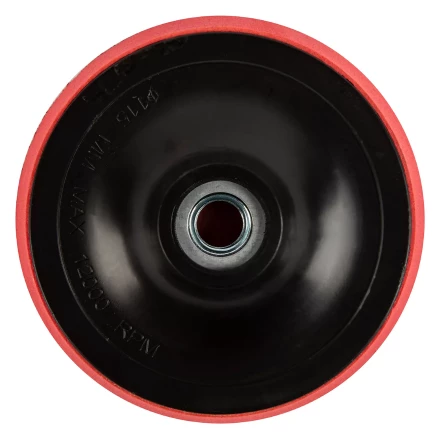 Насадка для дрели и УШМ с липучкой, 115 мм, с адаптером c М14 на d8 Сибртех 76234 купить в Челябинске