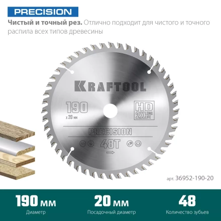 Диск пильный PRECISION, повышенный ресурс 36952-190-20 купить в Челябинске