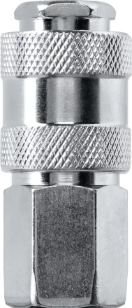 Переходник KRAFTOOL EXPERT QUALITAT для пневмоинструмента, резьба 1/4 мама- быстросъемное соединение мама 06593-1/4 купить в Челябинске