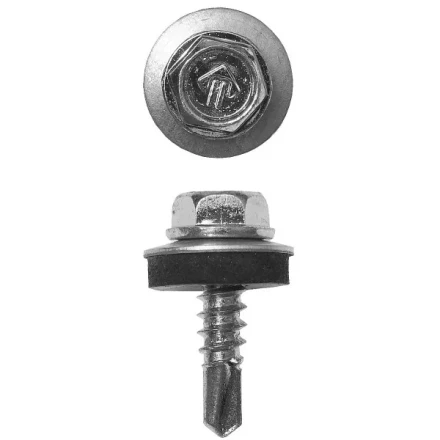 Саморезы ЗУБР &quot;ПРОФЕССИОНАЛ&quot; оцинков., для крепл. кров. матер. к металл. констр., 5.5x50мм, 230шт 4-300315-55-050 купить в Челябинске