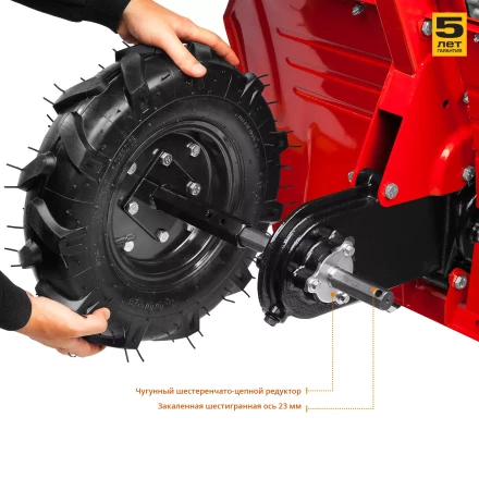 Мотоблок бензиновый с понижающей передачей МТБ-400 серия МАСТЕР купить в Челябинске