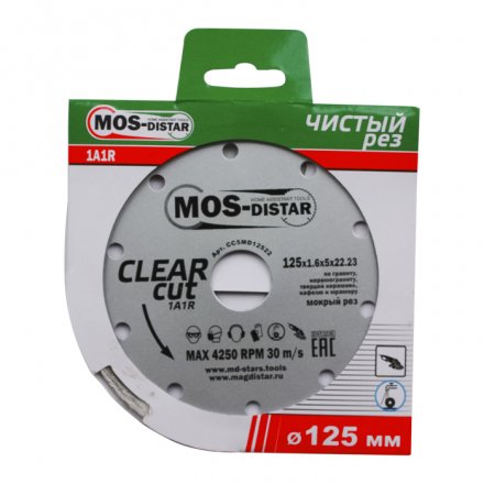 1A1R CLEAR CUT (Чистый рез) (7 mm) MOS-DISTAR 250*2,4*7*25,4 mm купить в Челябинске