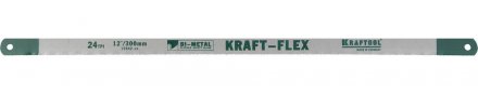 Полотно KRAFTOOL &quot;KRAFT-FLEX&quot; по металлу, Bi-Metal, 24TPI, 300 мм, 10 шт 15942-24-S10 купить в Челябинске