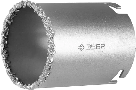 ЗУБР 83 мм, L 55 мм, карбид вольфрама, кольцевая коронка (33350-83) купить в Челябинске