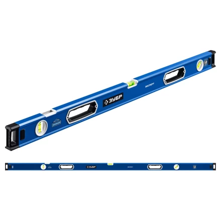 ЗУБР ЭКСПЕРТ, 2000 мм, с зеркальным глазком, уровень с усиленным профилем, Профессионал (34570-200) купить в Челябинске