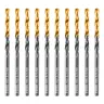 Сверло по металлу, 3,5 мм, HSS-Tin, Golden Tip, 10 шт. Denzel 717207 купить в Челябинске