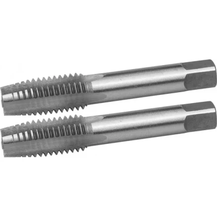 Комплект метчиков ЗУБР "МАСТЕР" ручных для нарезания метрической резьбы, М12 x 1,75, 2шт 4-28006-12-1.75-H2 купить в Челябинске