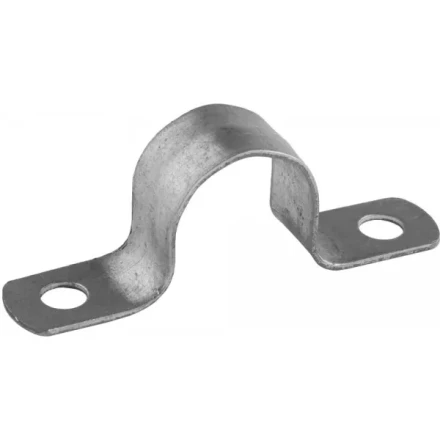 Скобы СВЕТОЗАР металлические D19мм, двухлапковые, для крепления металлорукава d=15мм, 100шт 60212-15-100 купить в Челябинске