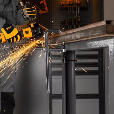 Струбцина Denzel F-образная, 100x300мм, кованая 20470 купить в Челябинске