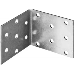 Крепежный угол ЗУБР "МАСТЕР" равносторонний, 50х60х60мм, 50 шт 310205-050-060