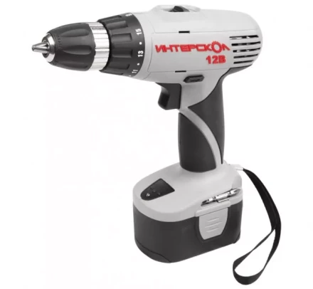 Дрель-шуруповерт аккумуляторная Интерскол ДА-10/12 ЭР 12В купить в Челябинске