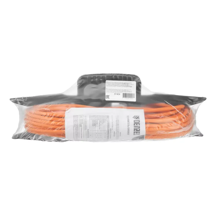 Удлинитель-шнур силовой Denzel Garden Series 37404, б/з, ПВС, 20м, 1 розетка, 2 x 1,5 мм, 3 м купить в Челябинске