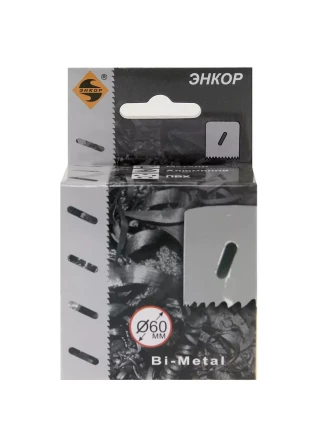 Коронка Bi-Metal Ф60 мм М3 Энкор 24160 купить в Челябинске