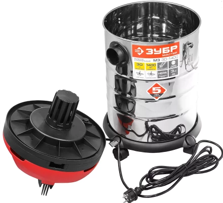 Пылесос строительный М3 ПУ-30-1400 М3 серия МАСТЕР купить в Челябинске