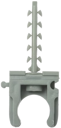 Скоба-держатель для металлопластиковых труб с дюбелем серия МАСТЕР купить в Челябинске