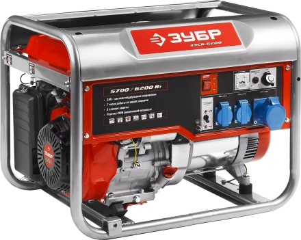 Генератор бензиновый ЗЭСБ-6200 серия МАСТЕР купить в Челябинске