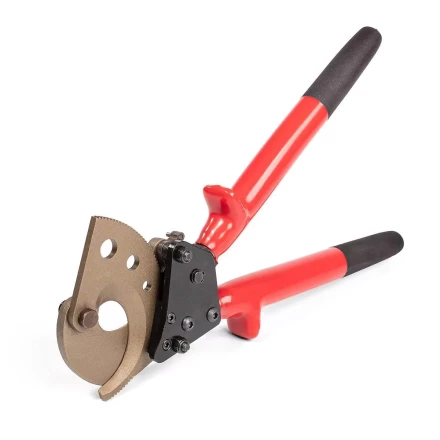 Секторные ножницы диэлектрические КВТ НСТи-40 для резки кабелей до 40 мм, проводов АС со стальным сердечником и прутков из низкоуглеродистой стали (84395) купить в Челябинске