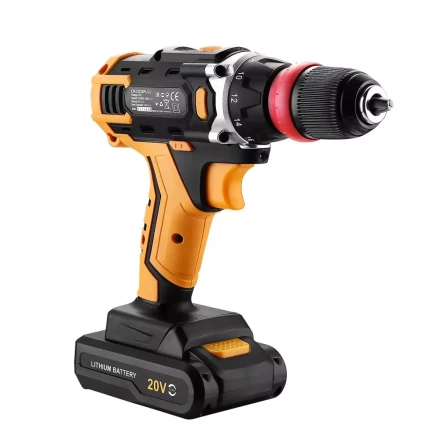 Дрель аккумуляторная DEKO DKCD20FU-Li SET3, 063-4177, со съемным патроном купить в Челябинске