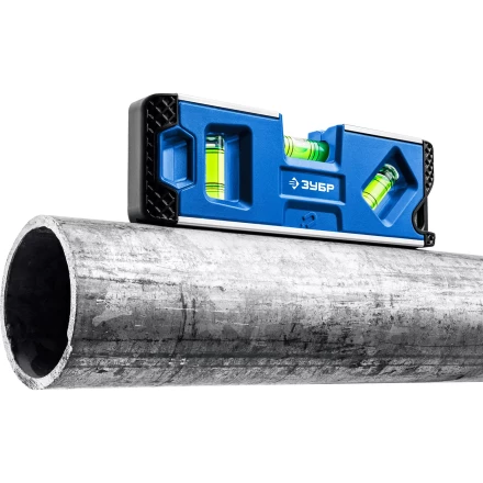 ЗУБР КОМПАКТ 3М, 150 мм, Т-образный усиленный профиль, магнитный компактный уровень, Профессионал (34552) купить в Челябинске