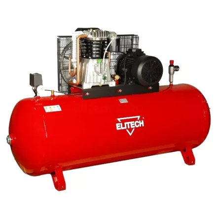 Компрессор масляный поршневой ременной Elitech КР 500/АВ998/7.5Т купить в Челябинске