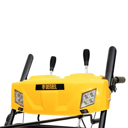 Бензиновая снегоуборочная машина SBM 610S PRO, 212 cc, электростартер, фара, обогрев Denzel 97654 купить в Челябинске