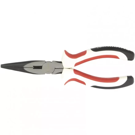 Длинногубцы Premium 200 мм прямые трехкомпонентные рукоятки MATRIX 17187 купить в Челябинске