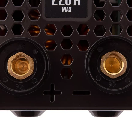 Инверторный аппарат дуговой сварки MMA-220S, 220 А, ПВ60%, диаметр электрода 1,6-5 мм MTX 94392 купить в Челябинске