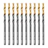 Сверло по металлу, 3,8 мм, HSS-Tin, Golden Tip, 10 шт. Denzel 717208 купить в Челябинске