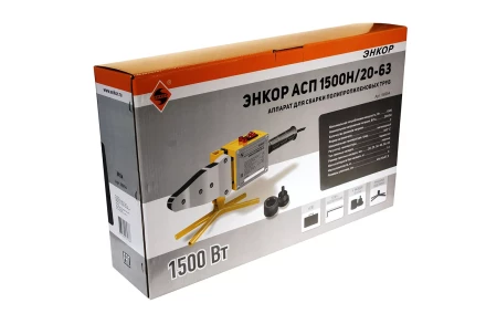 Аппарат для сварки труб полипропиленовых ЭНКОР АСП 1500Н/20-63 56954 купить в Челябинске