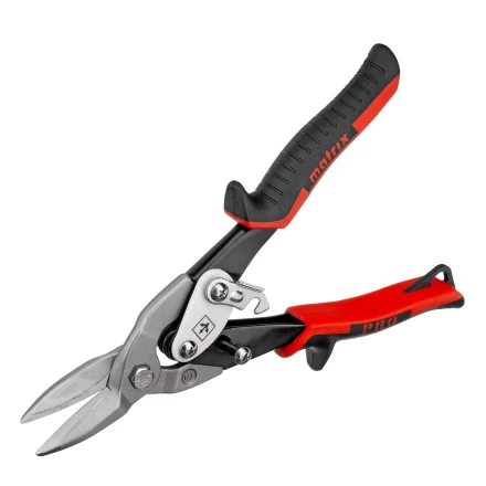 Ножницы по металлу Matrix, 250 мм, прямой рез, сталь CRMO, двухкомпонентные рукоятки, PRO 78322 купить в Челябинске