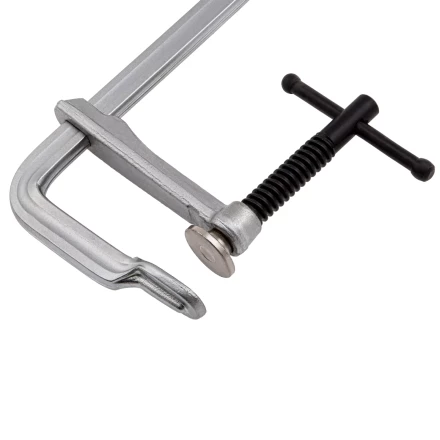 Струбцина F-образная Denzel 20471, 100x400мм, кованая купить в Челябинске