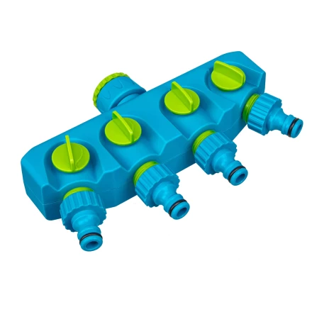 Разветвитель четырехканальный, пластиковый Palisad Luxe 65787 купить в Челябинске