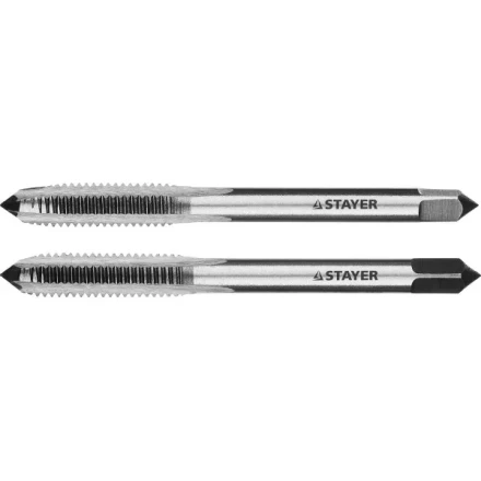 Комплект метчиков STAYER &quot;MASTER&quot;, сталь 9ХС, М6х1,0, 2 шт 28025-06-1.0-H2 купить в Челябинске