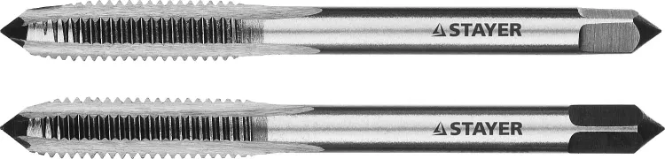 Комплект метчиков STAYER "MASTER", сталь 9ХС, М6х1,0, 2 шт 28025-06-1.0-H2 купить в Челябинске