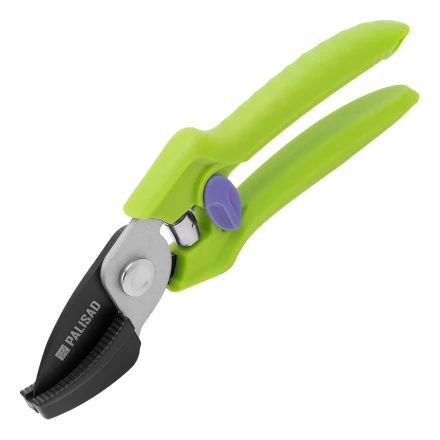 Секатор с наковальней Palisad, 190 мм, пластиковые рукоятки 60454 купить в Челябинске