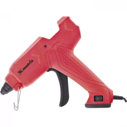 Клеевой пистолет 11мм 30/160Вт 18г/мин выключатель и индикатор напряжения MATRIX 93006 купить в Челябинске