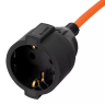 Удлинитель-шнур силовой Denzel 37406 Garden Series, ПВС, 20м, 1 розетка 3 x 1 мм, 3 м купить в Челябинске