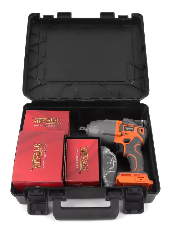 Аккумуляторный ударный гайковерт MESSER DCW6 1000Нм М24 2Ач купить в Челябинске