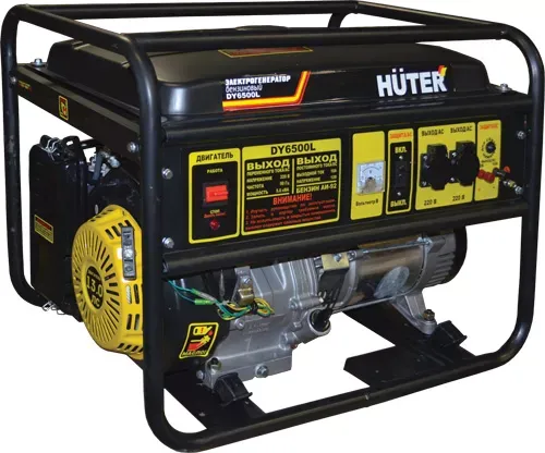 Бензогенератор HUTER DY6500L купить в Челябинске