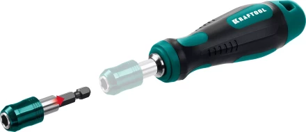 Набор: отвертка-битодержатель X-Drive с битами, торцевыми головками, мини-трещеткой, 25816 купить в Челябинске